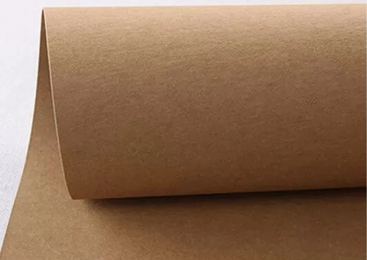 Washable kraft paper packaging